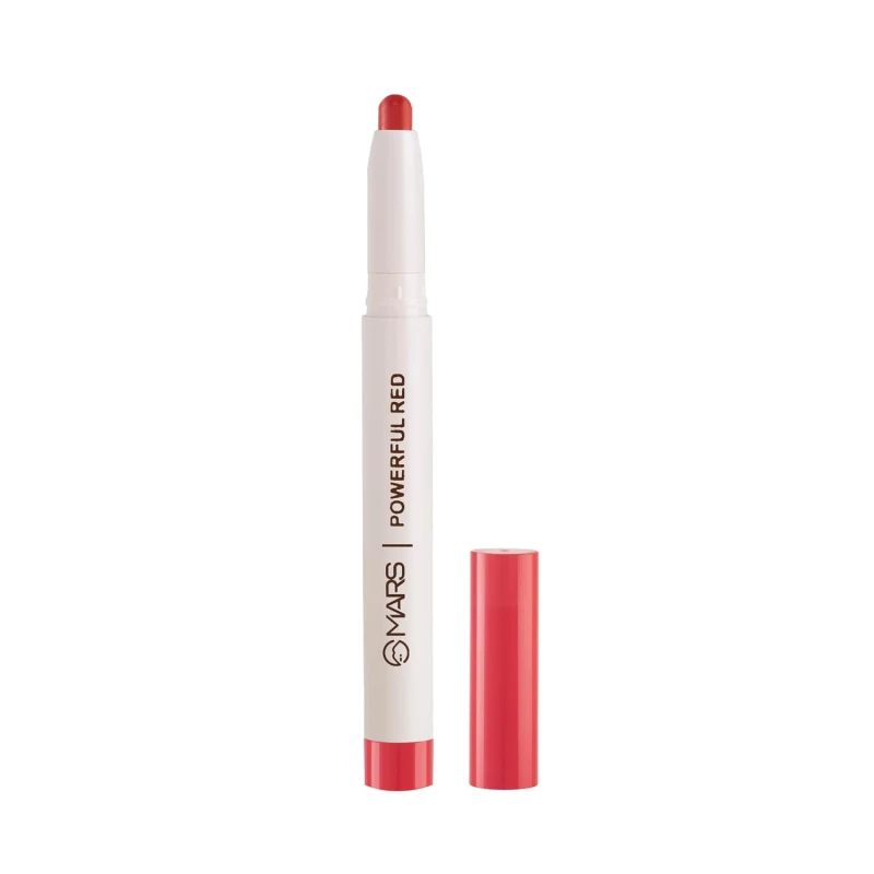 MARS Retractable Poppins Long Lasting Lip Crayon | Matte Finish | Smudge Proof & Kiss Proof Crayon Lipstick for Women (1.3 gm) (14-DRIPPING SYRUP) thumbnail 2